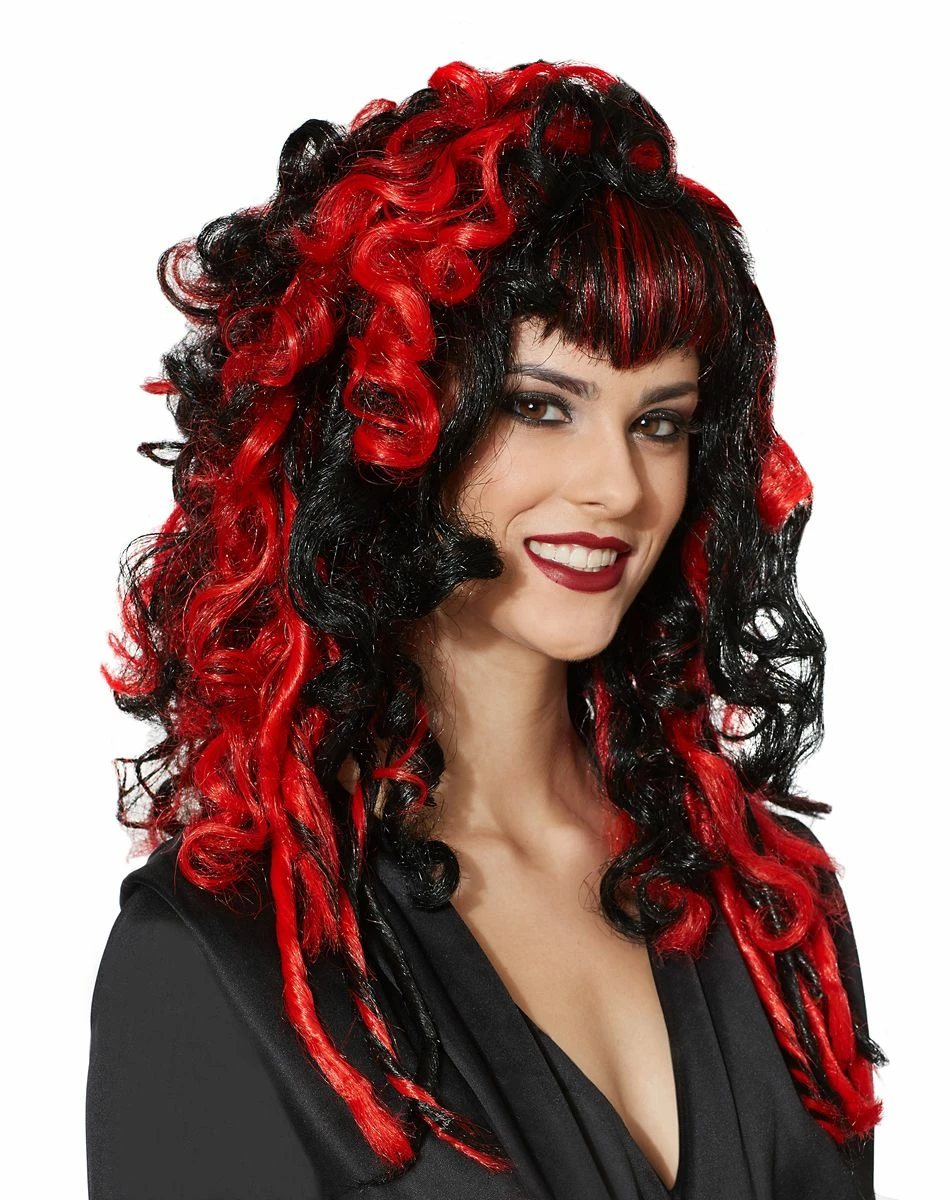 Spirit Halloween Nightmare Black Spider Wig 2 Spirit Halloween Nightmare Black Spider Wig - Image 2