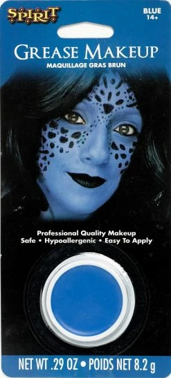 Spirit Halloween Blue Grease Makeup
