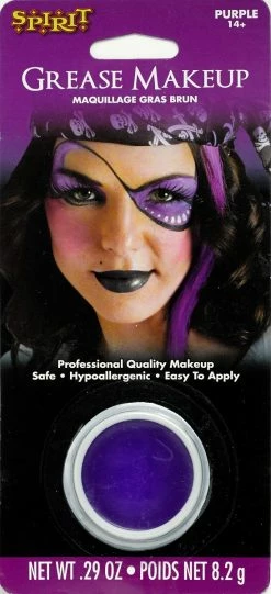 Spirit Halloween Purple Grease Makeup
