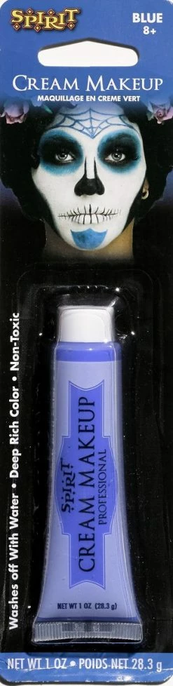 Spirit Halloween Blue Cream Makeup