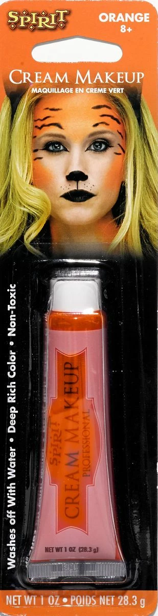 Spirit Halloween Orange Cream Makeup 1 Spirit Halloween Orange Cream Makeup