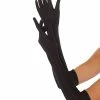 Spirit Halloween Long Black Gloves