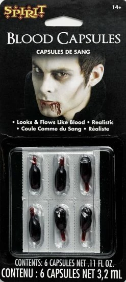 Spirit Halloween Blood Capsules