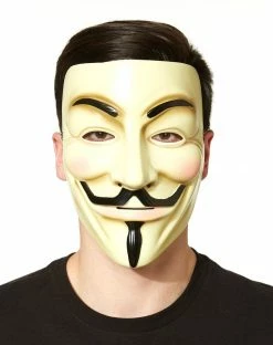 Spirit Halloween V for Vendetta Half Mask - V for Vendetta