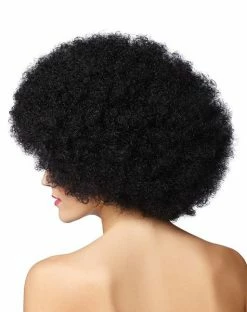 Spirit Halloween Black Afro Wig -Halloween ACCESSORIES store 00414565 c