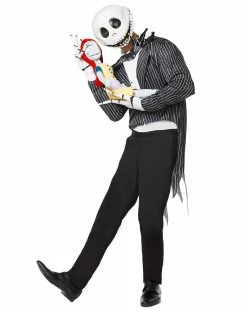 Spirit Halloween Adult Jack Skellington Costume - The Nightmare Before Christmas -Halloween ACCESSORIES store 00508952 d