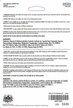 Spirit Halloween 7 Color Makeup Palette -Halloween ACCESSORIES store 00615583 c