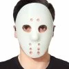 Spirit Halloween Glow in Dark Hockey Half Mask