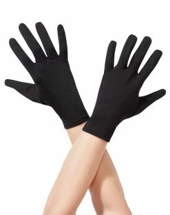 Spirit Halloween Short Black Gloves