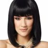 Spirit Halloween Black Pageboy Wig