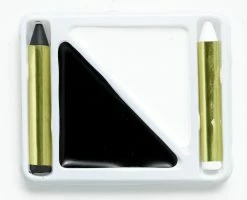 Spirit Halloween Black and White Makeup