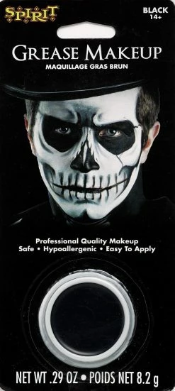 Spirit Halloween Black Grease Makeup