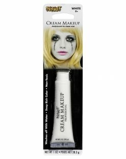 Spirit Halloween White Cream Makeup 3 Spirit Halloween White Cream Makeup -Halloween ACCESSORIES store 00906008 b