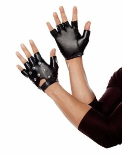 Spirit Halloween Studded Gloves