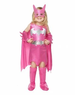 Spirit Halloween Kids Pink Batgirl Costume - DC Comics