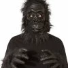 Spirit Halloween Black Ape Full Mask and Hands