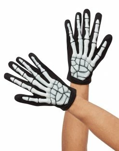 Spirit Halloween Skeleton Gloves