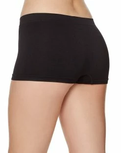 Halloween ACCESSORIES store 42 Spirit Halloween Seamless Boyshort Panties - Black