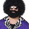 Spirit Halloween Facial Hair and Afro Wig
