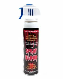 Spirit Halloween Spray-On Theatrical Blood -Halloween ACCESSORIES store 01070978 a