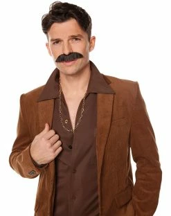 Spirit Halloween '70s Dude Black Mustache