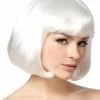 Spirit Halloween White Bob Wig