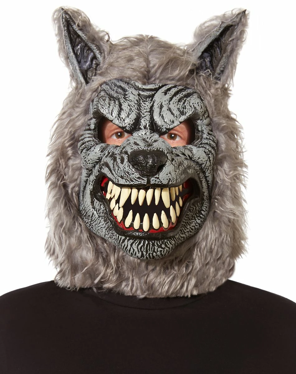Spirit Halloween Animotion Gray Werewolf Mask 1 Spirit Halloween Animotion Gray Werewolf Mask