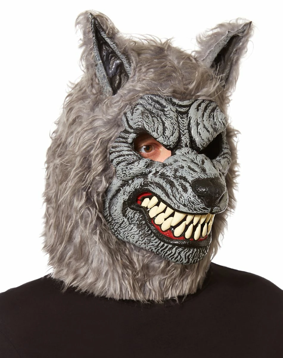 Spirit Halloween Animotion Gray Werewolf Mask 2 Spirit Halloween Animotion Gray Werewolf Mask - Image 2