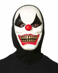 Spirit Halloween Foam Clown Mask