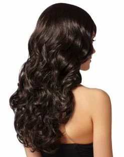 Spirit Halloween Dark Brown Supermodel Wig -Halloween ACCESSORIES store 01134618 b