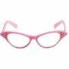 Spirit Halloween '50s Pink Rhinestone Glasses