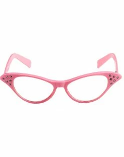 Spirit Halloween '50s Pink Rhinestone Glasses