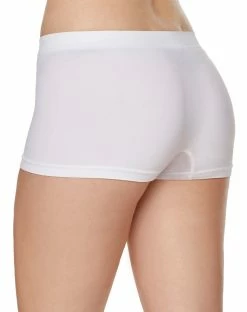 Spirit Halloween Seamless Boyshort Panties - White
