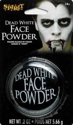 Spirit Halloween Dead White Face Powder Makeup