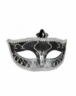 Spirit Halloween Black Carnival Mask -Halloween ACCESSORIES store 01146281 c