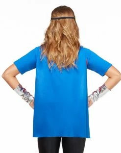Spirit Halloween Caped Wonder Woman T Shirt - DC Comics 5 Spirit Halloween Caped Wonder Woman T Shirt - DC Comics -Halloween ACCESSORIES store 01159094 b