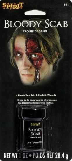 Spirit Halloween Bloody Scab - 1 oz. -Halloween ACCESSORIES store 01175538 a