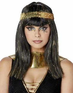 Spirit Halloween Cleopatra Wig with Headband