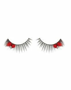 Spirit Halloween Red Bow False Eyelashes
