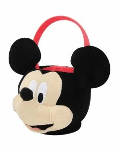 Spirit Halloween Plush Mickey Mouse Treat Bucket - Disney