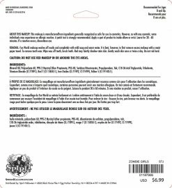 Spirit Halloween Zombie Kids Makeup Kit -Halloween ACCESSORIES store 01187806 c