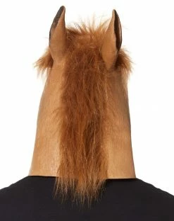 Spirit Halloween Horse Head Full Mask -Halloween ACCESSORIES store 01189042 c