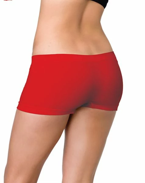 Spirit Halloween Seamless Boyshort Panties - Red 2 Spirit Halloween Seamless Boyshort Panties - Red - Image 2