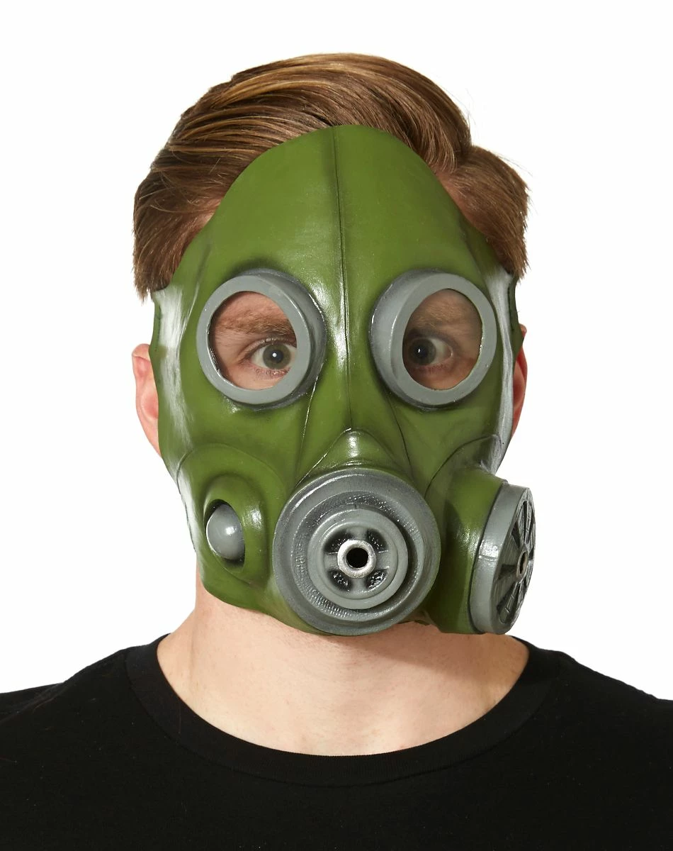 Spirit Halloween Green Anti Gas Mask 1 Spirit Halloween Green Anti Gas Mask