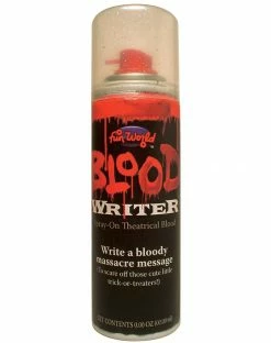 Spirit Halloween Spray-On Theatrical Blood -Halloween ACCESSORIES store 01200781 a