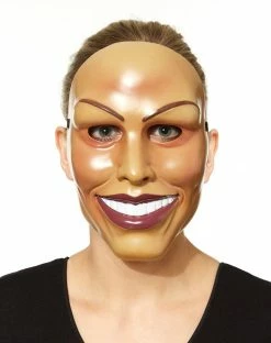Spirit Halloween Smiling Woman Mask