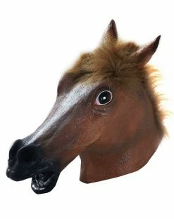 Spirit Halloween Horse Head Full Mask -Halloween ACCESSORIES store 01214444 a