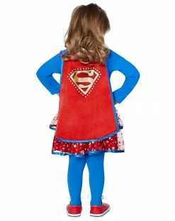 Spirit Halloween Toddler Sparkling Supergirl Costume - DC Comics -Halloween ACCESSORIES store 01217157 b