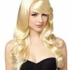 Spirit Halloween Blonde Sideswept Bombshell Wig