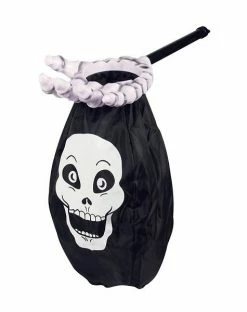 Spirit Halloween Skull Loot Scoop Treat Bag